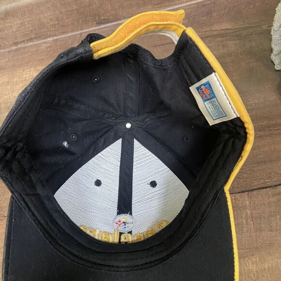 Pittsburgh Steelers Game Day Suede Strap Back Hat Adjustable Unisex NFL - Picture 7 of 7